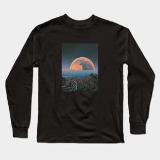 Celestial Reverie - Retro Space Long Sleeve T-Shirt